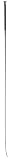 Covalliero Fusta de Doma, 110 cm, Negro