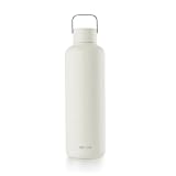 EQUA Botella atemporal de acero inoxidable (1000 ml, blanqueco)
