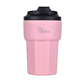 Otto Koning Termo Café 350 ml, Vaso Térmico Acero Inoxidable Antigoteo