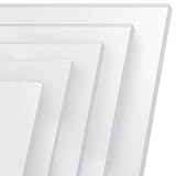 FRAMO Placa de Cristal Acrílico 50 x 100 cm, Corte a Medida, Transparente 2 mm de Grosor, Resistente a Rayos UV, Lámina Con Protección Por Ambos Lados