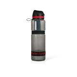 WATER TO GO Botella de agua de 0,75 L, con filtro, beber agua directamente del río, lago o conducto | Ultraligera y libre de BPA | 200 L de potencia de filtrado | Perfecto para viajes, kayak, camping