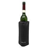 Vin Bouquet Funda Enfriadora Pro para Botellas de Vino y Cava con Gel | Se guarda en el congelador y se coloca sobre la botella. Enfría vino, cava o champán sin hielo ni cubitera
