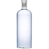 Vin Bouquet Botella de Cristal 1,5 L con Tapón para Agua y Zumos | Cristal transparente que no altera el sabor, tapón para la nevera, diseño de líneas limpias, caja individual