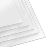 DR24 - Panel de cristal acrílico (50 x 70 cm, corte a medida, grosor de 3 mm, alta transparencia, resistente a la rotura, anti UV, panel con película protectora en ambos lados)