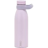 Tandem - Botella Térmica de Acero Inoxidable 500ml, Termo Agua Fría 48h y 24h Caliente, Cantimplora Térmica Sin BPA para Gym, Ciclismo, Deporte, Oficina (Lila, 0,5L)