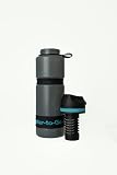WATER TO GO Cantimplora de 0,75 L, con filtro, beber agua directamente del río, lago o conducto | Ultraligera y libre de BPA | 200 L de potencia de filtrado | Perfecto para viajes, kayak, camping, etc