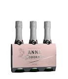 ANNA DE CODORNIU Rosé - Cava Rosado Brut, Pinot Noir - Tripack 3x20cl
