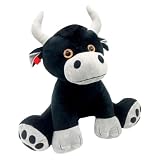 Grupo Moya Figura Peluche Toro Bravo de Lidia España 20 cm | Figura de trapo, 20 cm de altura, Diseño español, Toro de lidia, Muñeca decorativa
