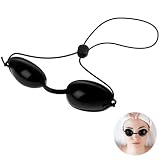 LOPHE Gafas de Bronceado de Seguridad, Fototerapia Gafa de Sol de Belleza