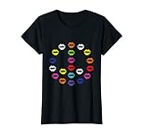 Mujer Labios Besos Paz Camiseta
