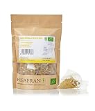 FRISAFRAN | Flores de entera de manzanilla en pirámides Bio 30unidad | INFUSIÓN DE KAMILLEL | Té de hierbas relajante | Origen Europa | Manzanilla para dormir