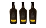 3 Bottles Italian NEVIA 2020 Pecorino Abruzzo DOC Vino Macerato by Vinum Hadrianum | Color Ambra (Orange Wine) | Affinato in Anfore di Argilla - (Each Bottle 750 ml)