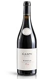 Canti - Barolo, Vino Tinto Seco Italiano, Uvas Nebbiolo de Piemonte, Sabor Rico y Robusto, 1x750 ml
