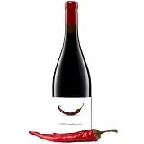 Vermut La Guindilla - Vermut Rojo Artesano Picante - Elaborado con Guindilla de Zamora y Vino Tinto de Toro envejecido en barrica - Presentación Premium con Corcho Natural y Lacre - 1 botellas 75cl.