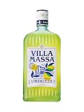 Villa Massa Limoncello – Licor de Limón de Sorrento I.G.P. – Receta Tradicional Italiana – Botella de 700 ml