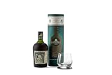 Ron Diplomático Reserva Exclusiva estuche + Vaso + Posa vaso para regalo, 40% Volumen de Alcohol, 70 cl