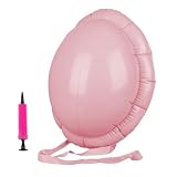 Barriga Inflable, Panza Falsa de Papá Noel con Correa, Barriga de Embarazada Realista Belly Cervecera Accesorios de Disfraces para Adulto para Fiesta de Cosplay Halloween y Navidad(con Mini Bomba)