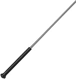 Whip & Go – Fusta de doma, 120 cm, gris