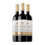 Bodegas Bilbaínas Ederra Rioja Reserva 75 cl Vino tinto (Caja de 3 Botellas de 75 cl)