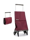 Carro Rolser Plegamatic MF 2 Ruedas Plegable - Burdeos