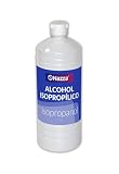 Alcohol Isopropílico Puro 99,9% - Limpia contactos electrónicos y NO deja residuos - Isopropyl Alcohol líquido limpia gafas y cristales - 1 L Envase Plástico