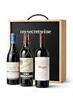 Pack Premium Rioja Reserva – Viña Ardanza + Viña Tondonia + Muga Selección Especial con Caja de Madera de Regalo | Estuche Gourmet 3 Botellas | Edición Especial