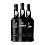 Justino's Madeira Fine Rich Madeira 3 Años 75 cl Vino generoso (Caja de 3 Botellas de 75 cl)