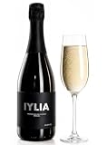 IYLIA Vino Espumoso Sin Alcohol Blanco (750ml) – Premium Español, 0,0% Vol., Uvas Moscatel – Alternativa Desalcoholizada, Vegano y Sin Gluten