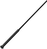 Whip & Go – Fusta de doma, 120 cm, negro