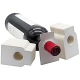 Etiquetas De Botellas De Vino, 200 Piezas Etiquetas De Vino Blanco, Etiquetas De Vino De Botellas, para Botelleros y Bodegas Para Marcar La Añada y El Tipo De Vino (Blanco)