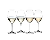 Riedel Wine Friendly Vino Blanco Champagne 003 Juego de 4 Copas de Vino Champagne