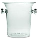 Tastevin - Cubo para champán, color transparente