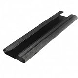 KiBcsLic s Invertido Aleación Aluminio lgado s Vino Aluminio Resguardado l Polvo para Cocina, Bar Doméstico, Cocinas Compactas, Negro