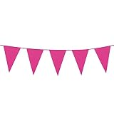 Boland – Guirnalda con banderines 45x30 (XL) Rosa