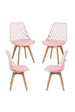 Regalos Miguel - Packs Sillas Comedor - Pack 4 Sillas Mima - Rosa