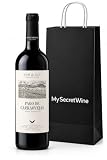 Pago de Carraovejas Ribera del Duero – Vino Tinto 75 cl con Bolsa de Regalo Premium MySecretWine – Pack Regalo Elegante para Cumpleaños, Aniversarios y Celebraciones Especiales