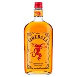 Fireball Cinnamon Whisky - botella de Licor de Whisky infusionado con canela - 700ml
