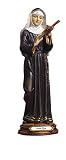 Statua Santa Rita 14,5 in Resina Sacra Elegante paben decorazione Religiosa Resistente Classica da Collezione per casa Altare