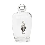 NKlaus Viñeta 14354 - Botella de agua bendita (cristal, 100 ml, 11 x 6 x 4 cm)