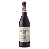 Vermut Rojo Lustau de 75 cl - Elaborado en Jerez - Bodegas Grupo Caballero (Pack de 1 botella)