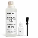Alcohol Isopropílico 99% UN1219 Uso Profesional 500ml para Electrónica – Limpieza de Contactos Eléctricos y PCB – Secado Rápido sin Residuos – Botella Aplicadora y Pincel Antiestático
