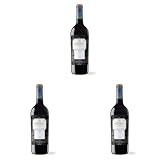 Marqués de Riscal Vino tinto 150 Aniversario Denominación de Origen Calificada Rioja, Variedad principal Tempranillo, 32 meses en barrica francesa, Botella individual 750 ml (Paquete de 3)