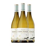 Terras Mancas. Blanco Joven 75 cl Vino blanco (Caja de 3 Botellas de 75 cl)