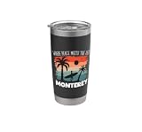 Paz junto al mar - Monterrey Vaso térmico de acero inoxidable de doble pared