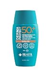 Rilastil - Dermaprotect 50+, Crema Solar Facial, 40 ml | SPF50+, UVB, UVA, Luz Azul, Hidratación +30%, Previene Fotoenvejecimiento, Acabado Natural, Facial, Uso Diario, Confort