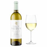vino blanco verdejo - Flor de Vetus | D.O. Rueda | Vendimia manual | Fermentado en acero inoxidable | Fresco y floral | 13% vol | 75 cl | Servir 6-8 ºC