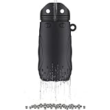 ATDDO 1200 Piezas Bolas Limpiadoras Decantador, Perlas de Limpieza Acero Inoxidable con Estuche de Silicona, Perlas Limpieza Botellas, Jarrones, Garrafas