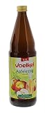 VOELKEL bio Vinagre de Manzana, naturtrüb, Demeter (1 x 750 ml)
