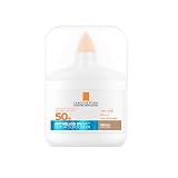 La Roche Posay Sérum solar Anthelios UVAIR SPF50+ tono medio de La Roche Posay, con ácido hialurónico, niacinamida y vitamina E, para todo tipo de pieles, 50 ml