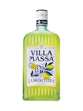 Villa Massa Limoncello – Licor de Limón de Sorrento I.G.P. – Receta Tradicional Italiana – Botella de 500 ml